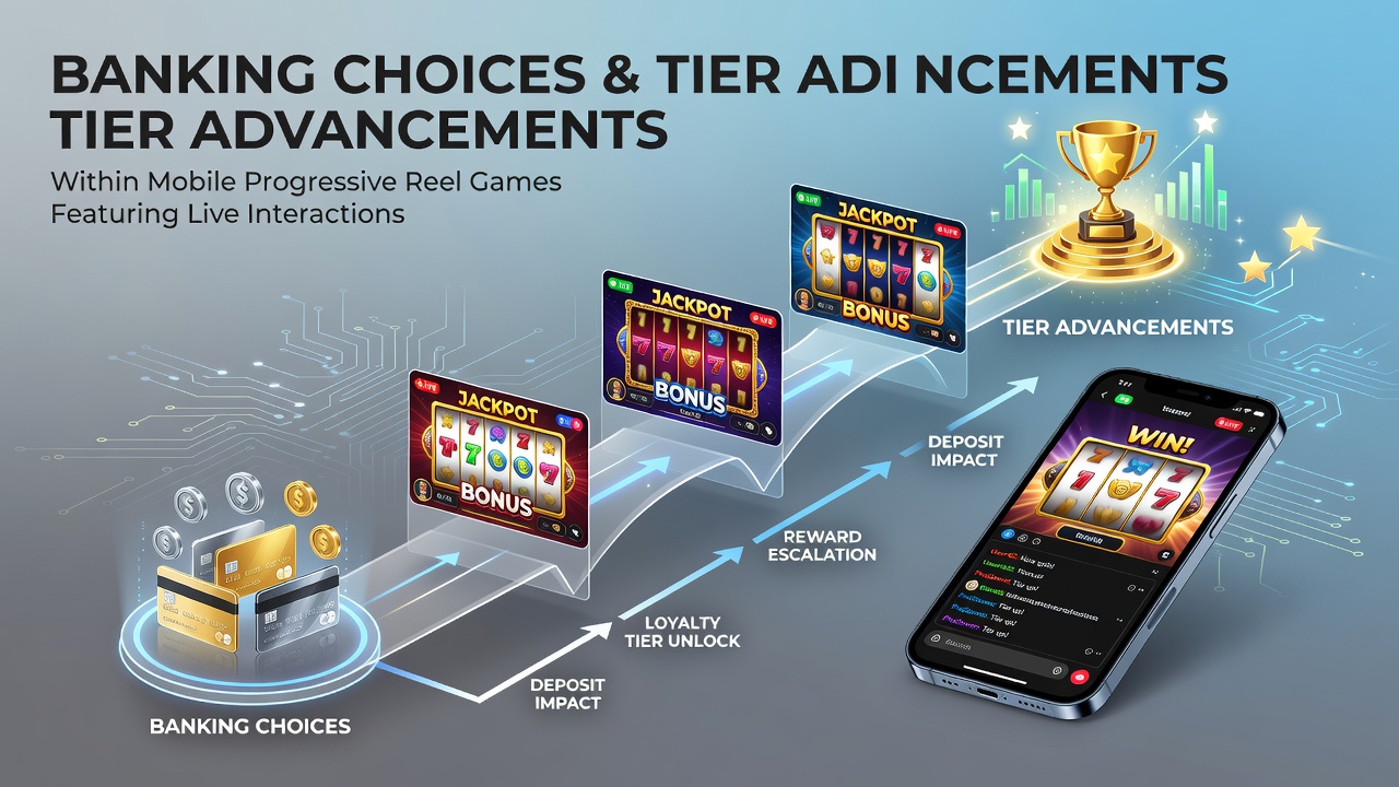 Mobile banking interfaces displayed on handheld devices for slot game deposits