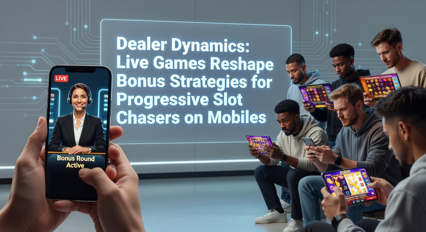 Mobile screen showing live dealer blackjack alongside a progressive slot jackpot meter ticking upward, illustrating the blend of real-time interaction and accumulating wins