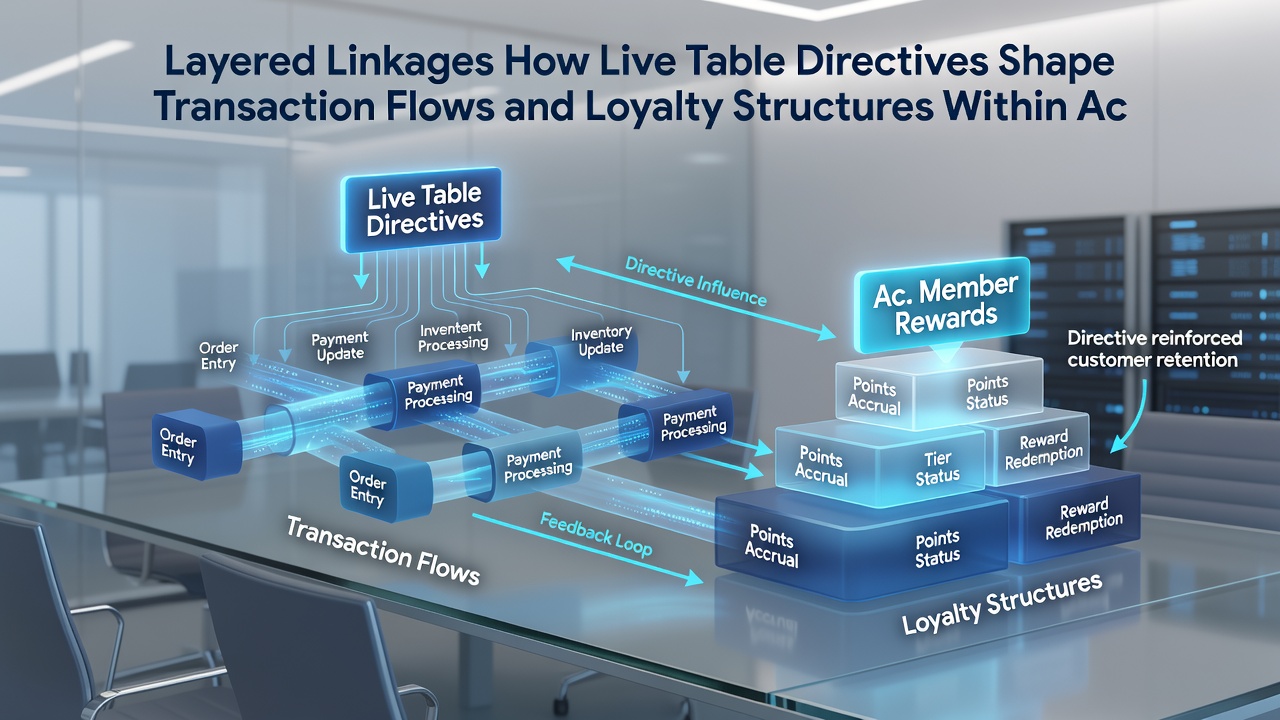 Illustration of loyalty tier progression linked to live table directives and progressive reel contribution pathways