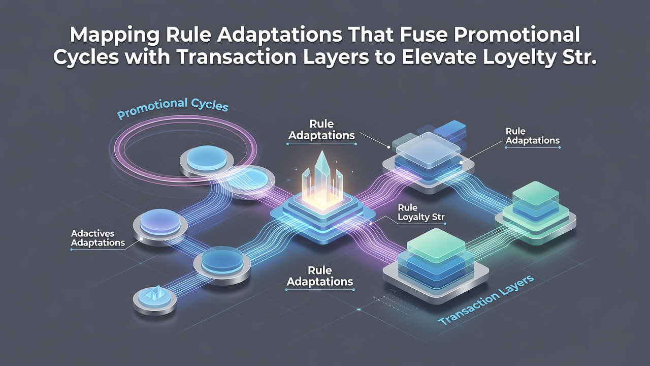 Diagram illustrating loyalty structure mappings between promotional cycles, transaction layers, and mobile casino play modes
