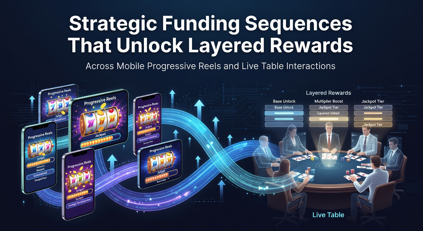 Mobile screen showing progressive reel interface connected to live dealer table with funding prompts