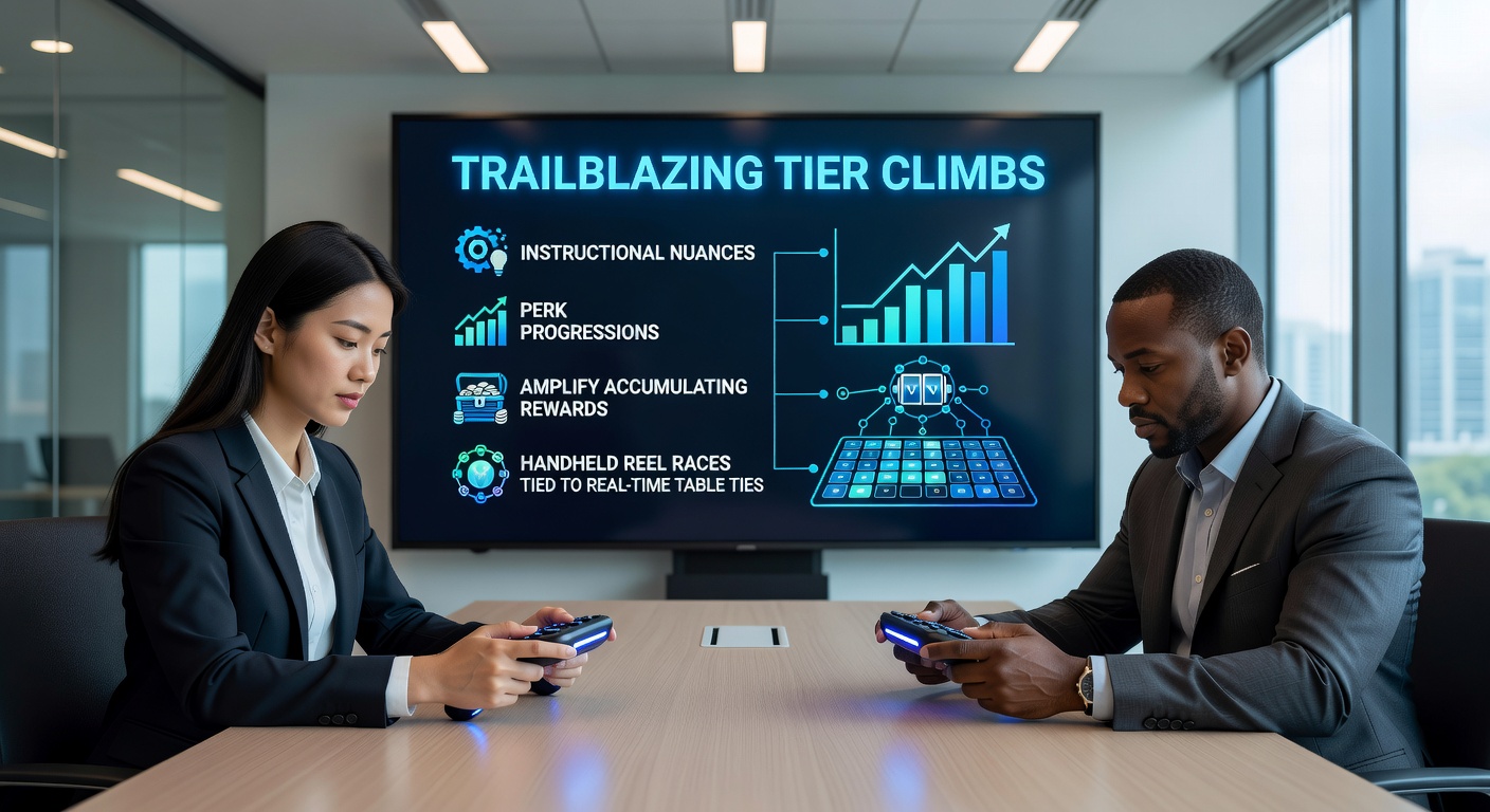 Mobile screen showing loyalty tier progression alongside a live dealer blackjack table and accumulating slot jackpot meter