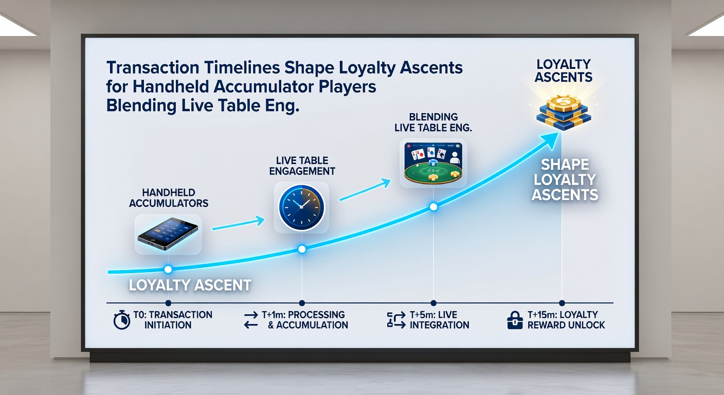 Loyalty tier dashboard on a mobile screen showing accumulator progress and live table session data linked to transaction records