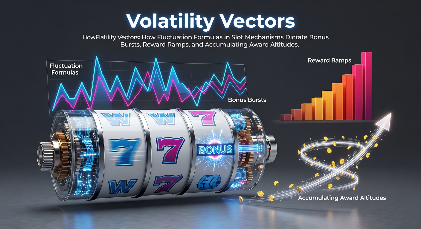 Dynamic chart illustrating slot machine volatility curves, showing peaks of high-risk payouts versus steady low-variance streams